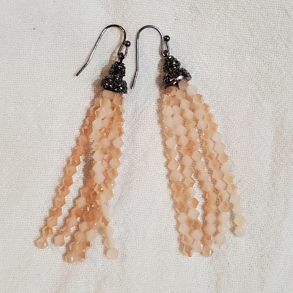 A New Day Sparkly Dangle Earrings NWOT